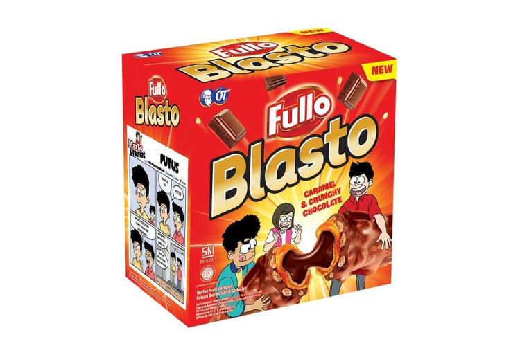 FULLO BLASTO CAREMEL &CHOCALATE